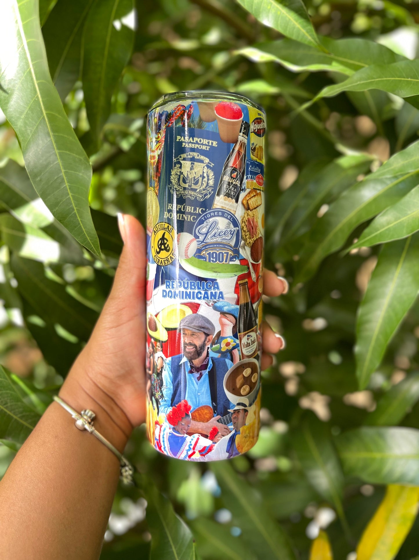 Tumbler Dominicano – Edición Nostalgia Quisqueyana