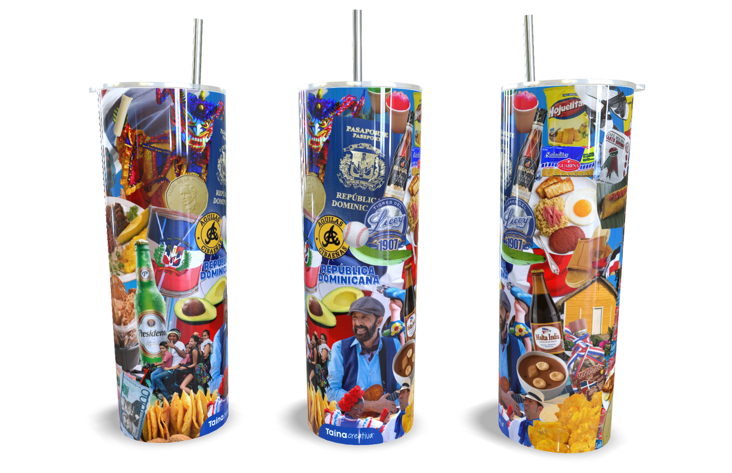 Tumbler Dominicano – Edición Nostalgia Quisqueyana